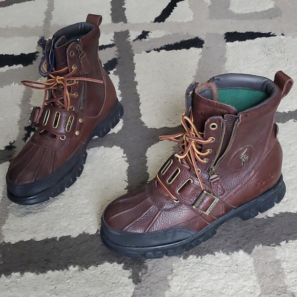 Like New polo by ralph lauren winter boots - Picture 8 of 14